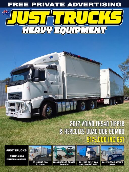 Title details for Just Trucks & Heavy Equipment by JUST AUTO Classifieds Pty Ltd - Available